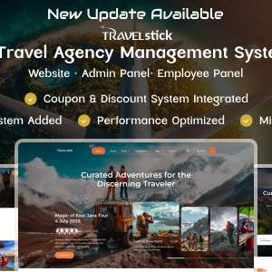 Travelstick – Smart & Scalable Travel Management System | Admin | Employee | User Panel (MERN)
