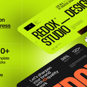 Redox - Creative Agency Portfolio WordPress Theme