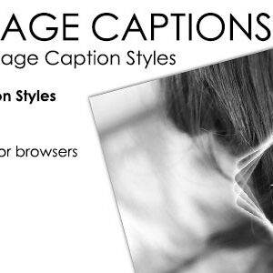 CSS Image Captions Pack