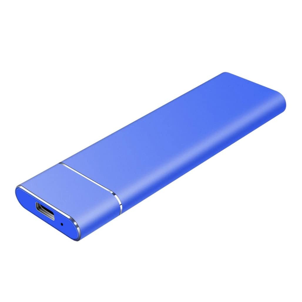 ELBME Hard Drive 2TB Large Capacity Ultra Slim Portable Hard Shockproof Anti-Drop Drive External USB3.1 Hard Drive Storage Compatible for PC, Desktop, Laptop, Harddrive