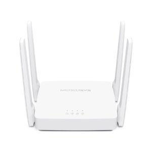 MERCUSYS AC1200 Wireless Dual Band WiFi Router Mercusys AC10 | 1200 Mbps Wi-Fi Speed | 4 High Gain Antennas | Parental Control | IPTV and IPv6 Supported
