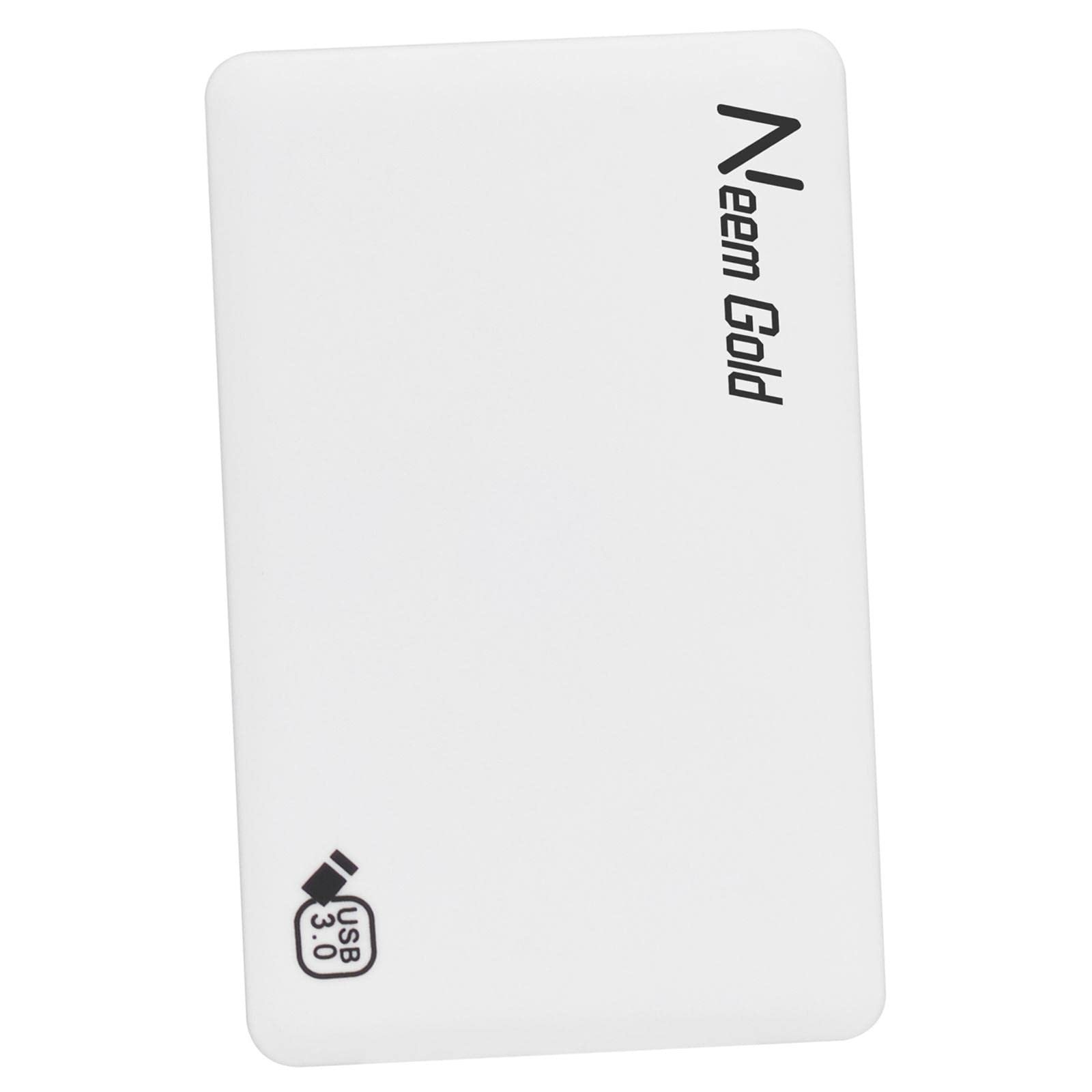 ZOOMELLA High Speed External Portable USB Hard Drive HDD for Laptops White 500Gb Computers/Tablets & Networking|Drives, Storage & Blank Media|Hard Drives (HDD, Ssd & NAS)|External Hard Disk Drives
