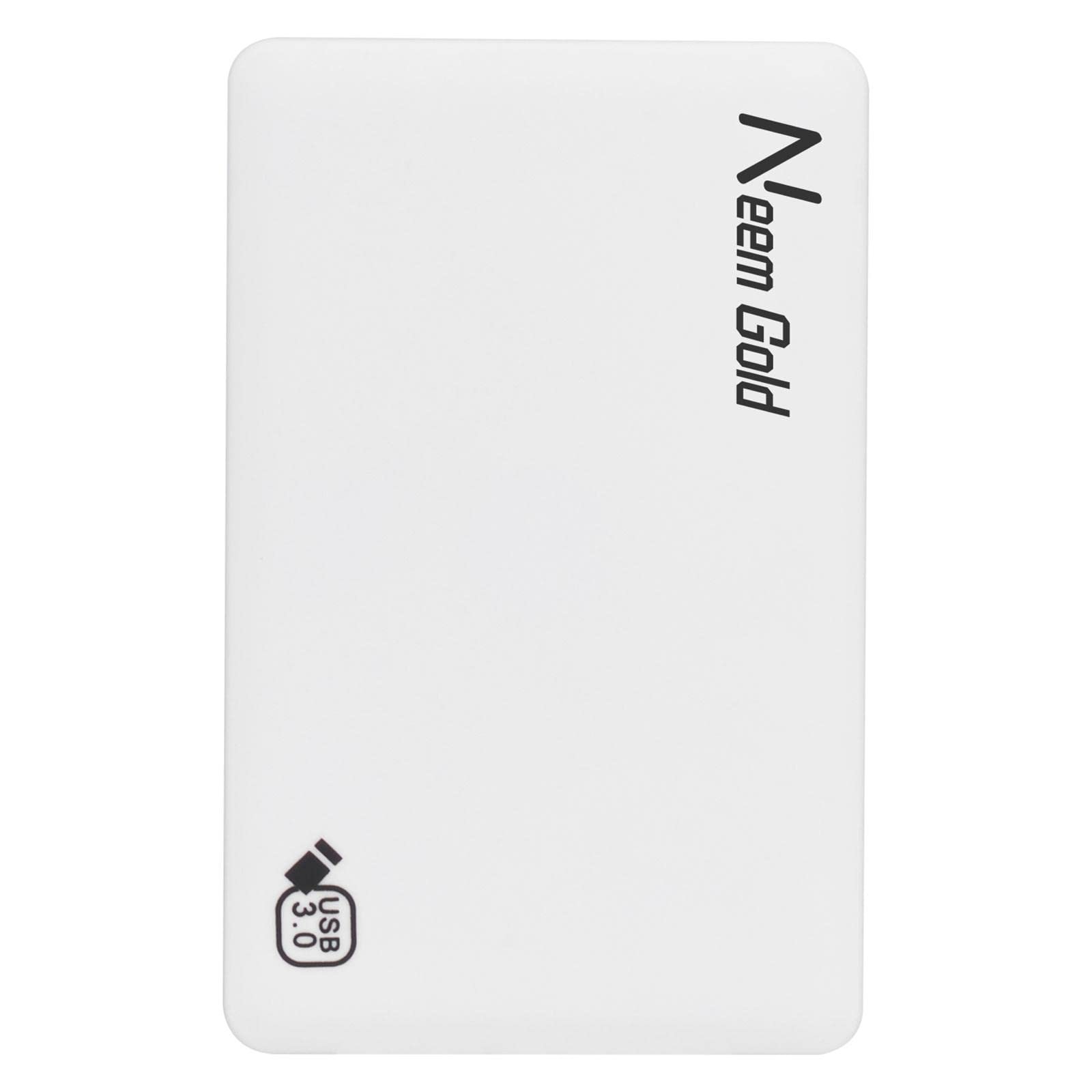 ZOOMELLA High Speed External Portable USB Hard Drive HDD for Laptops White 500Gb Computers/Tablets & Networking|Drives, Storage & Blank Media|Hard Drives (HDD, Ssd & NAS)|External Hard Disk Drives