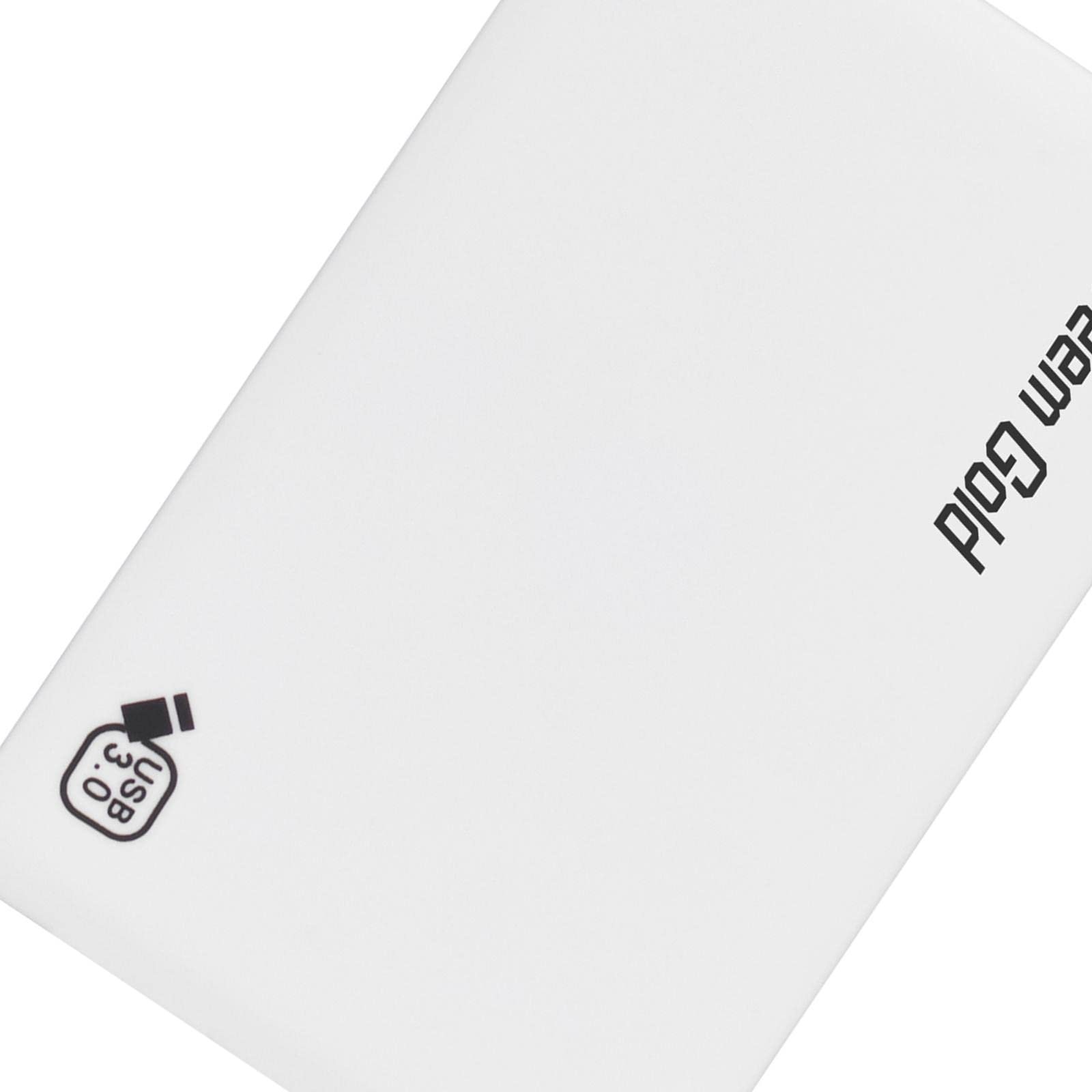 ZOOMELLA High Speed External Portable USB Hard Drive HDD for Laptops White 500Gb Computers/Tablets & Networking|Drives, Storage & Blank Media|Hard Drives (HDD, Ssd & NAS)|External Hard Disk Drives