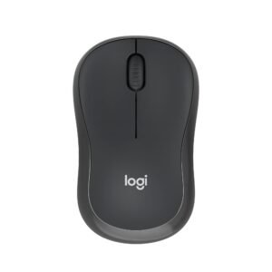 Logitech M240 Silent Bluetooth Mouse, Compact, Portable, Smooth Tracking, 18-Month Battery, for Windows, macOS, ChromeOS, Compatible with PC, Mac, Laptop, Tablets - Graphite