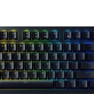 Razer Huntsman Mini Clicky Optical Purple Switch USB-C Gaming Keyboard I RGB Customizable backlighting - RZ03-03390100-R3M1 (Black)