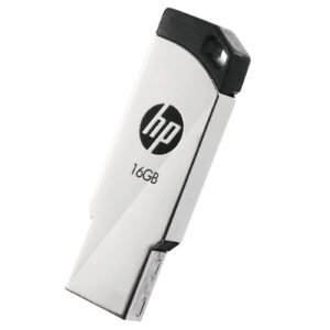 HP v236w 16GB USB 2.0 Pen Drive, Metal Silver