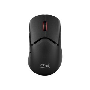 HyperX Pulsefire Saga Pro 2.4GHz Wireless Connection RGB Gaming Mouse, Up to 26K DPI, HyperX 26K Sensor, Upto 4K Hz Polling, 72gm Lightweight, 24 Months Warranty - Black [A2PB2AA]