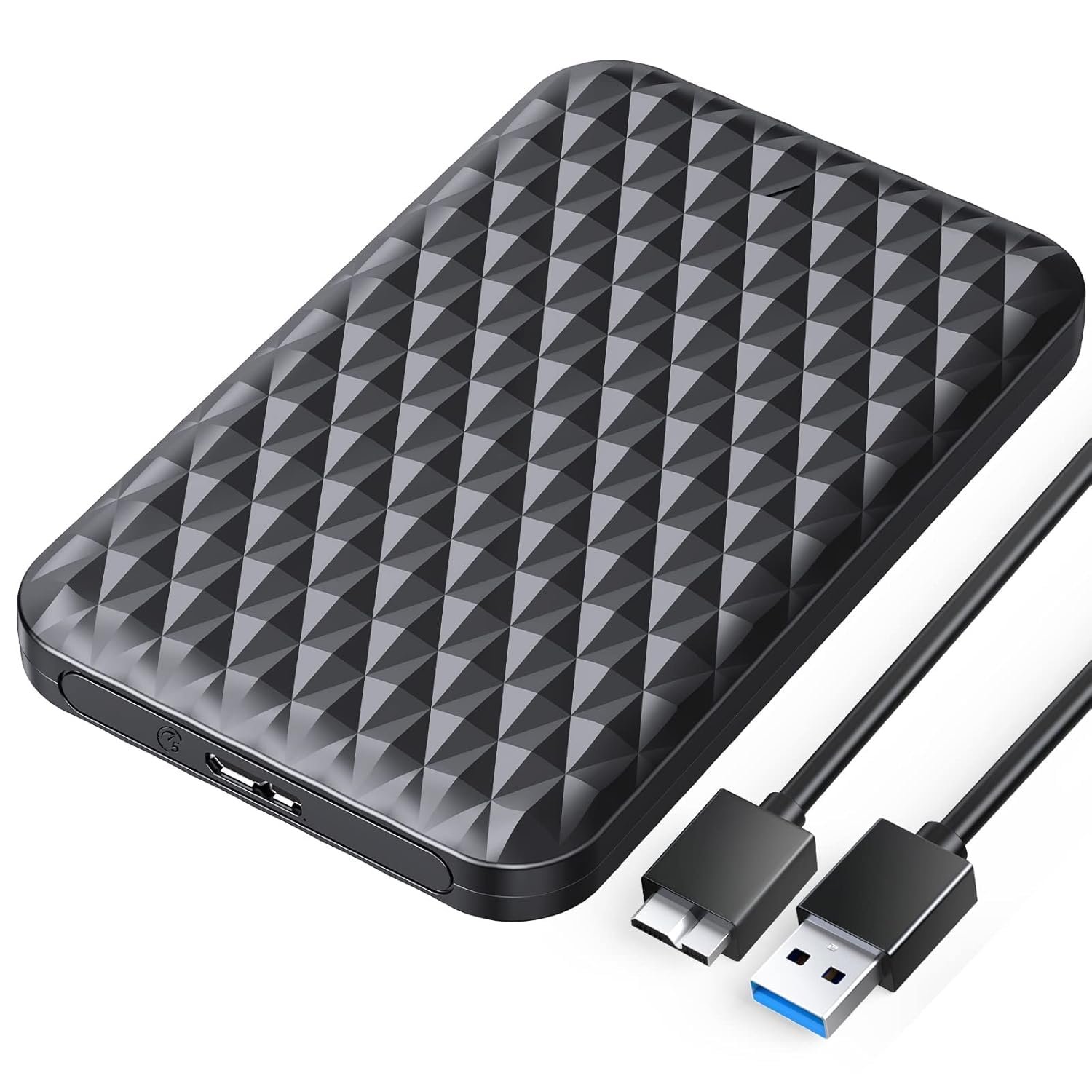 1TB Portable External Hard Disk Drive - External Storage Drive - USB 3.0 for PC Laptop Windows and Mac, External HDD. (Cube)