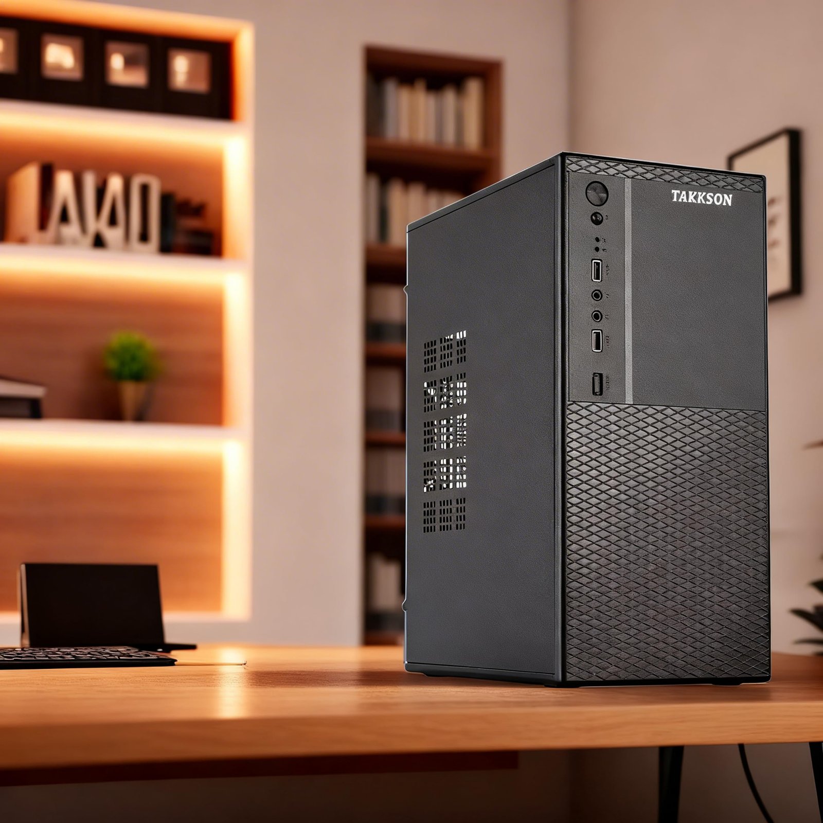 TAKKSON Ti58128 Desktop PC (Core i5-2400 | 8 GB RAM | 128 GB SSD | HD Graphics | HDMI | VGA | Ethernet | Windows 10 | Office | Basic Software Installed Computer CPU
