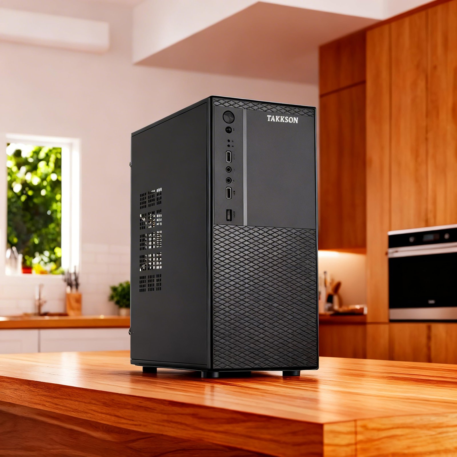 TAKKSON Ti58128 Desktop PC (Core i5-2400 | 8 GB RAM | 128 GB SSD | HD Graphics | HDMI | VGA | Ethernet | Windows 10 | Office | Basic Software Installed Computer CPU